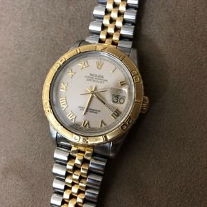 100% Authentic Box&Papers Rolex Datejust 16263 18k